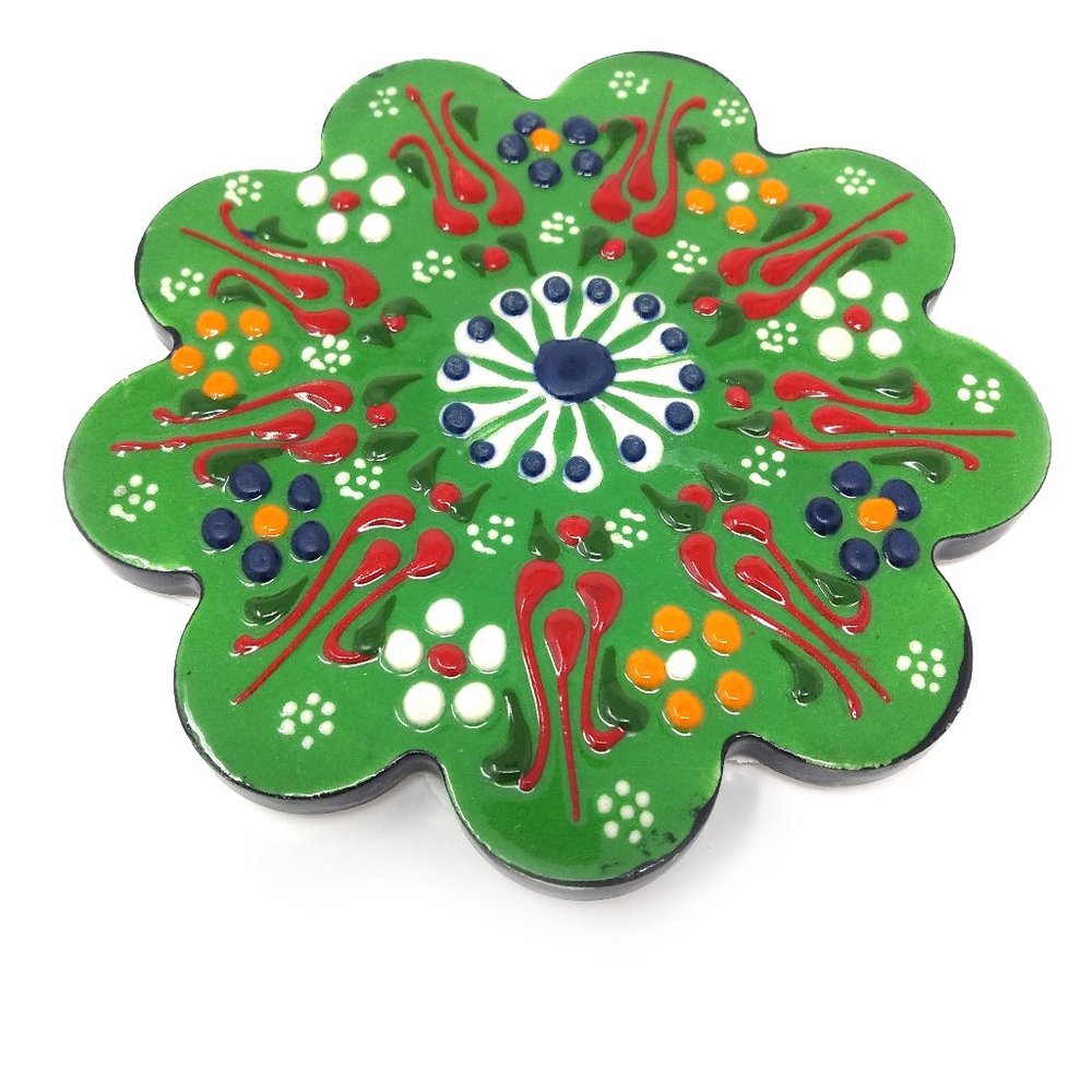 Turkish Handmade Floral Coaster